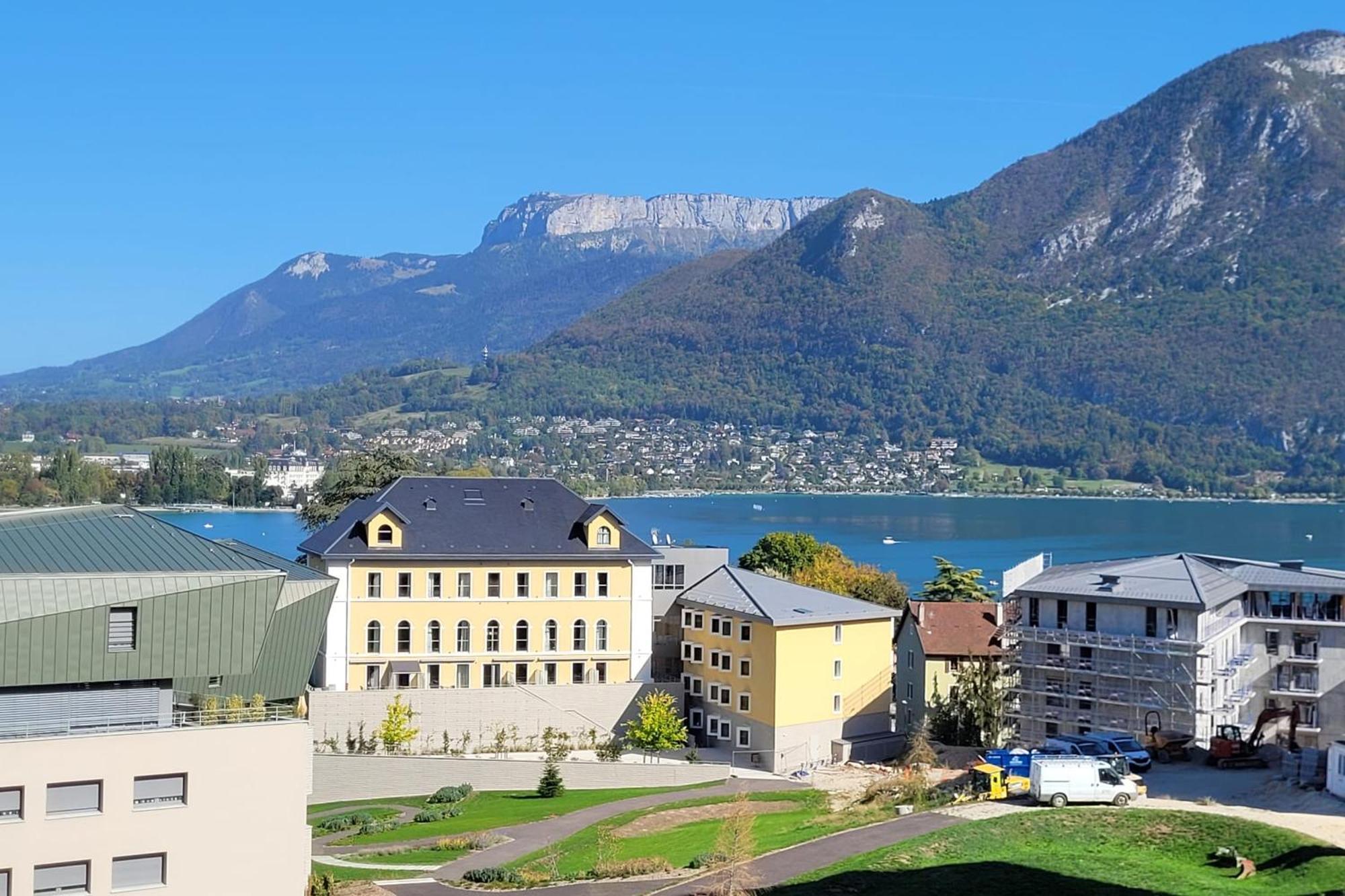 Le Tableau du Lac 507 - 2 bedrooms apartment with lake view terrace Annecy Extérieur photo