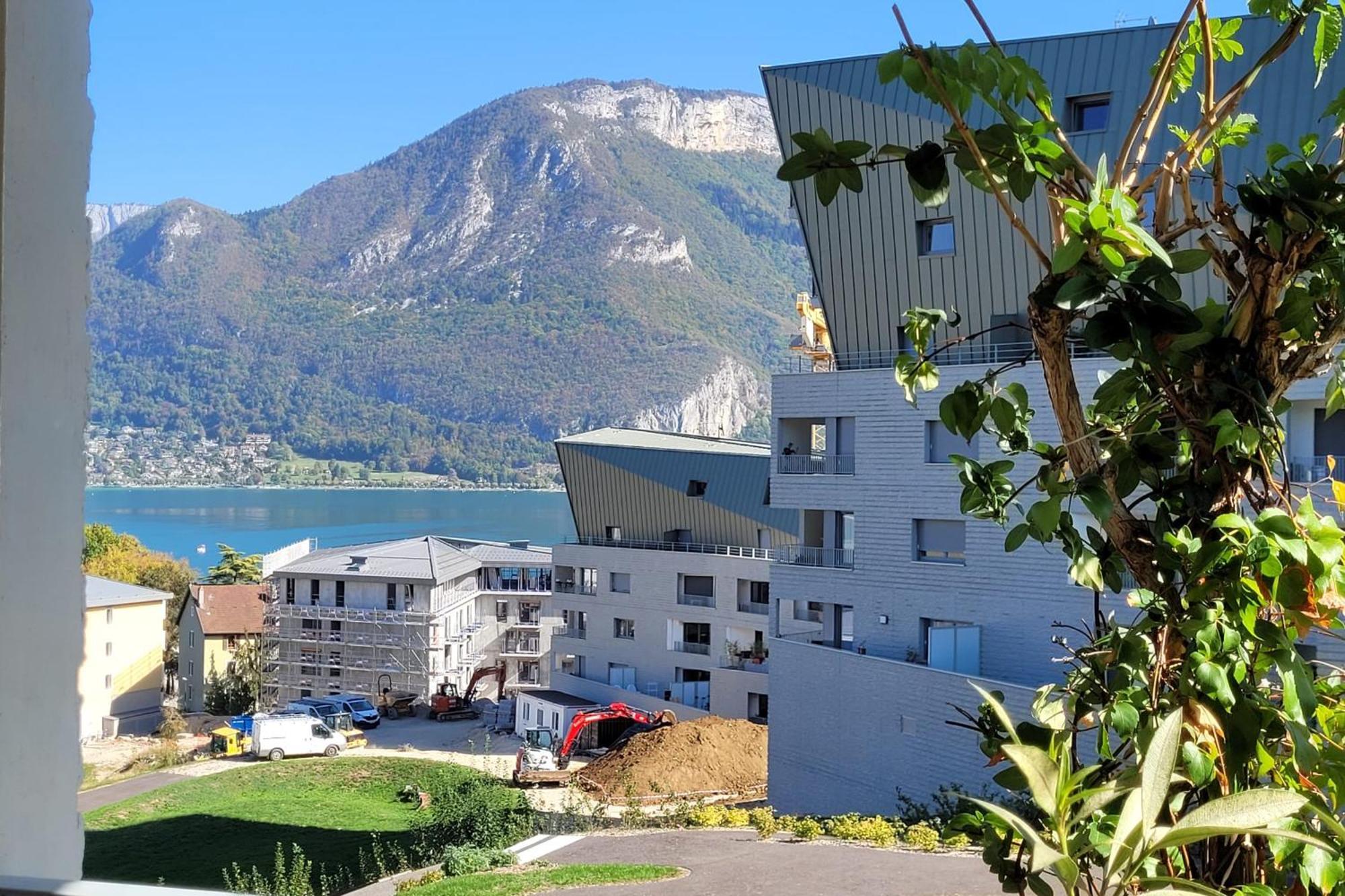 Le Tableau du Lac 507 - 2 bedrooms apartment with lake view terrace Annecy Extérieur photo